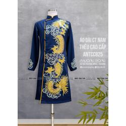 Áo Dài Cách Tân Nam Thêu Cao Cấp ANTCC825